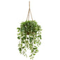 51"  Wandering Jew Artificial Plant in Hanging Basket (Real Touch)