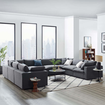 Commix 8-Piece Down Filled Overstuffed Sectional Sofa by Modway