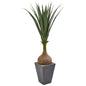 5' Yucca Artificial Plant in Slate Planter