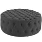 Amour Upholstered Fabric Ottoman by Modway