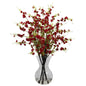 Cherry Blossoms w/Vase Arrangement
