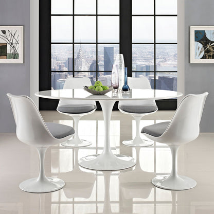 Lippa 60" Oval Wood Dining Table by Modway