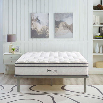 Jenna 10" Innerspring and Foam Queen Mattress by Modway