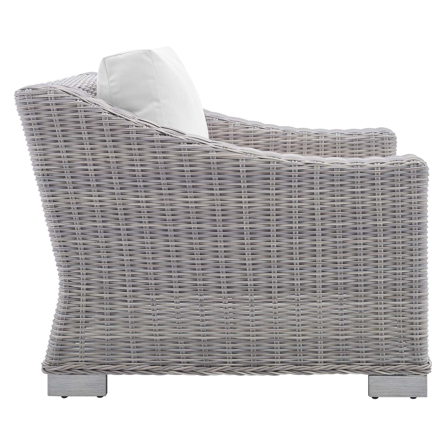 Conway 4-Piece Sunbrella¨ Outdoor Patio Wicker Rattan Furniture Set by Modway