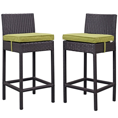 Lift Outdoor Patio Bar Stool Set of 2 by Modway
