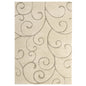 Jubilant Burgeon Scrolling Vine Shag 5x8 Area Rug by Modway