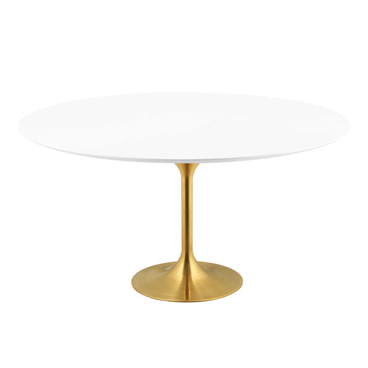 Lippa 60" Round Wood Dining Table by Modway