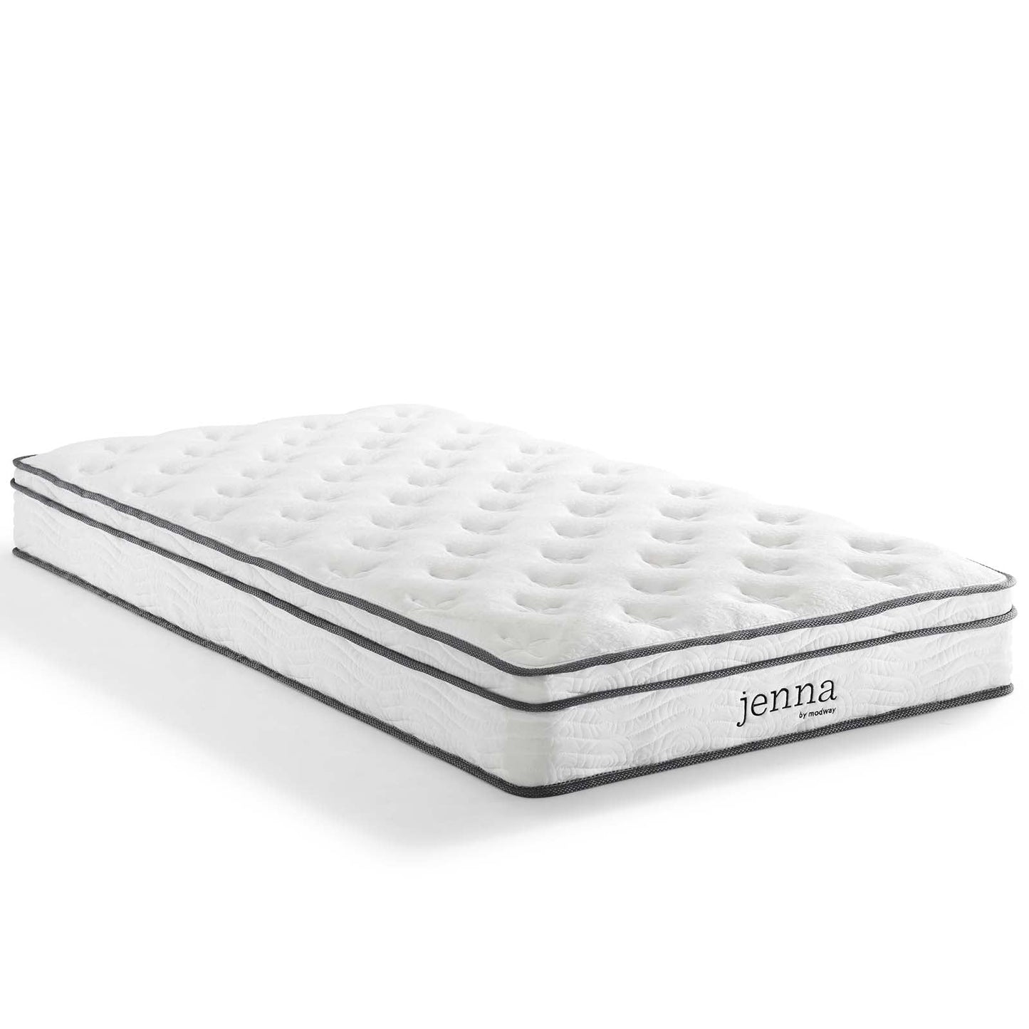 Jenna 8" Innerspring and Foam Twin Mattress by Modway