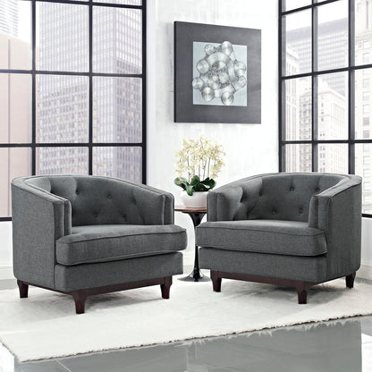 Coast Armchairs Set of 2 by Modway