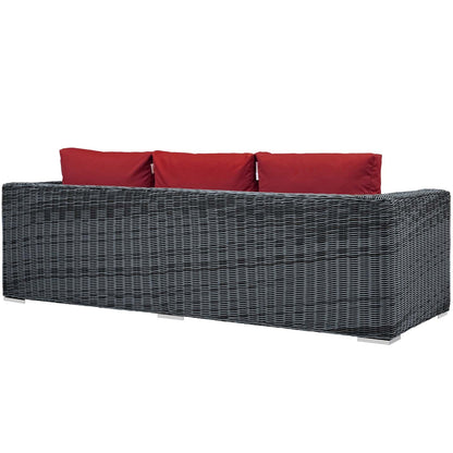 Summon Outdoor Patio Sunbrella¨ Sofa by Modway