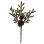 19" Pine & Pinecone Artificial Flower Bundle (Set of 12))