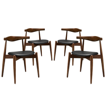 Stalwart Dining Side Chairs Set of 4 by Modway