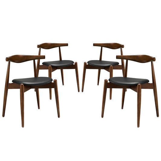 Stalwart Dining Side Chairs Set of 4 by Modway