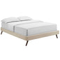 Loryn Fabric Full Bed Frame with Round Splayed Legs by Modway