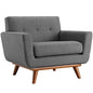 Engage Upholstered Fabric Armchair by Modway