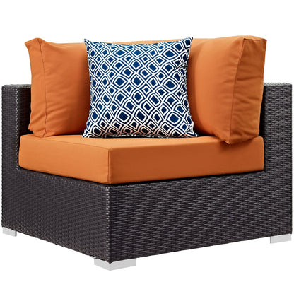 Convene 7 Piece Outdoor Patio Sectional Set by Modway