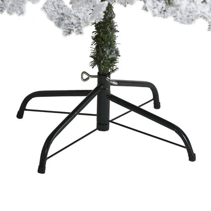 6' Flocked Montana Down Swept Spruce Artificial Christmas Tree