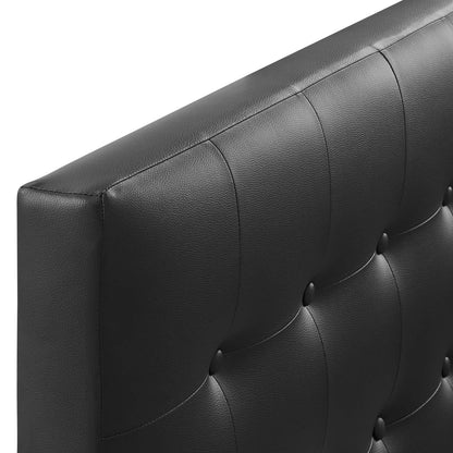Emily Upholstered Vinyl Twin Headboard by Modway