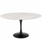 Lippa 60" Round Faux Marble Dining Table by Modway