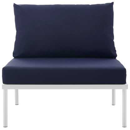 Harmony Armless Outdoor Patio Aluminum Chair by Modway