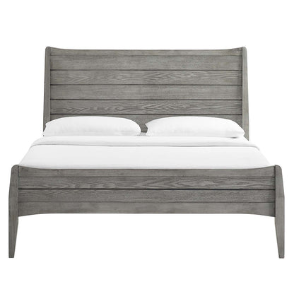 Georgia Wood King Platform Bed by Modway