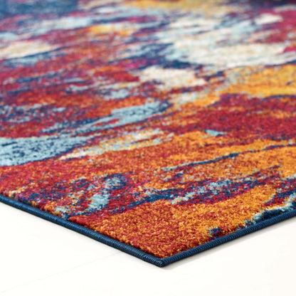 Entourage Foliage Contemporary Modern Abstract 5x8 Area Rug by Modway