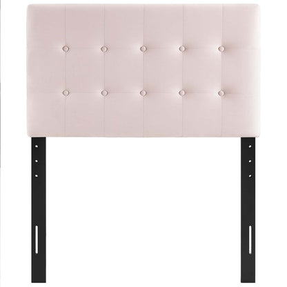 Emily Biscuit Tufted Performance Velvet Twin Headboard by Modway