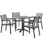 Maine 5 Piece Outdoor Patio Dining Set by Modway
