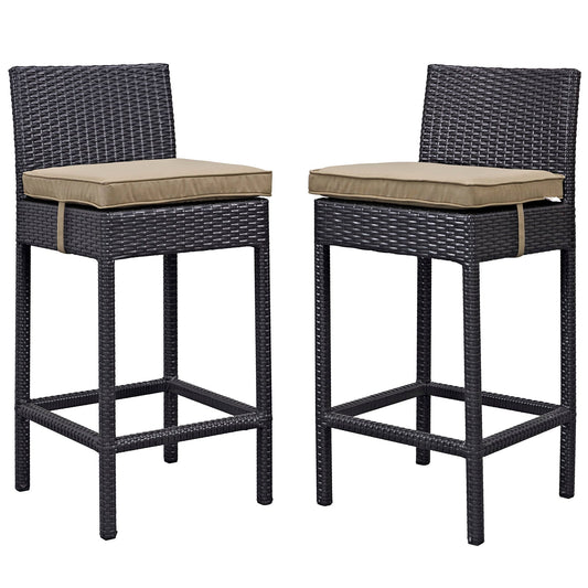 Lift Outdoor Patio Bar Stool Set of 2 by Modway