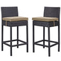 Lift Outdoor Patio Bar Stool Set of 2 by Modway