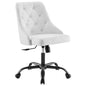 Distinct Tufted Swivel Upholstered Office Chair by Modway