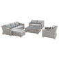 Conway Sunbrella¨ Outdoor Patio Wicker Rattan 5-Pi