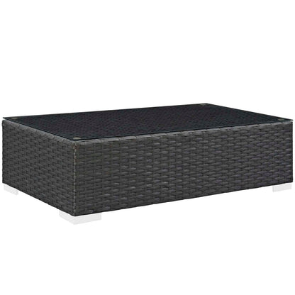 Sojourn 3 Piece Outdoor Patio Sunbrella¨ Sectional Set by Modway