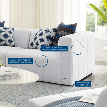 Bartlett 2-Piece Upholstered Fabric Loveseat by Modway