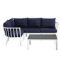 Riverside 5 Piece Outdoor Patio Aluminum Set by Modway