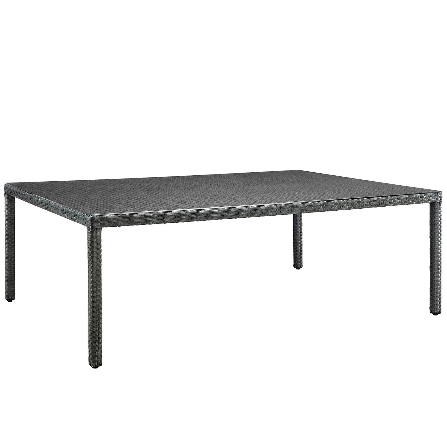 Sojourn 90" Outdoor Patio Dining Table by Modway