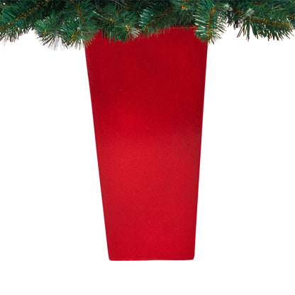 52' Northern Rocky Spruce Artificial Christmas Tree w/ 100 Clear Lights