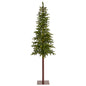 7' Alaskan Alpine Artificial Christmas Tree with 150 Clear Microdot