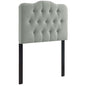 Annabel Upholstered Fabric Twin Headboard by Modway