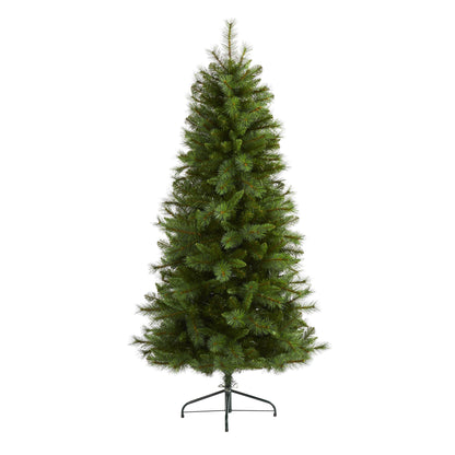 6' Slim West Virginia Mountain Pine Artificial Christmas Tree