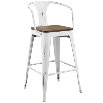 Promenade Bar Stool Set of 4 by Modway