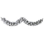 9' Flocked Christmas Artificial Garland with 180 Bendable Branches