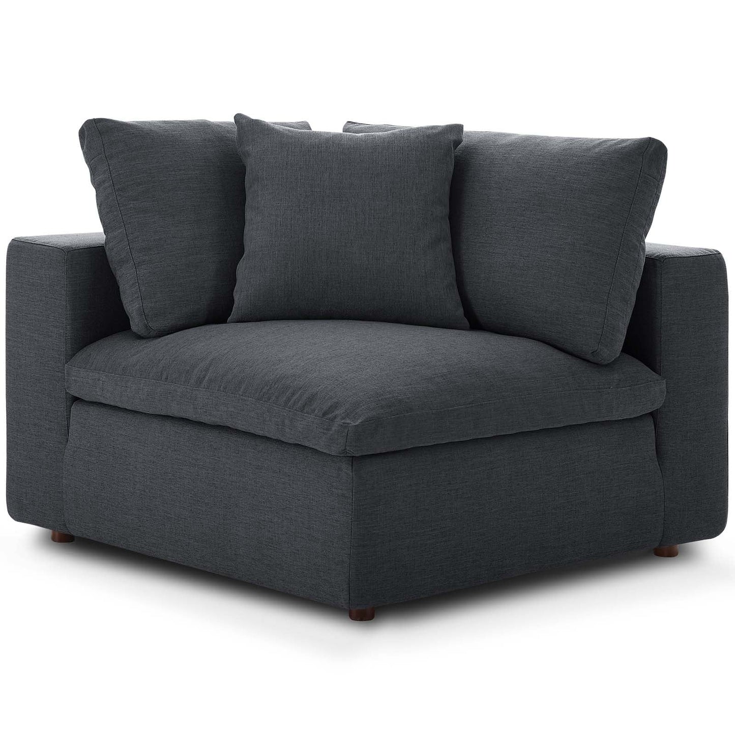 Commix 3 Piece Down Filled Overstuffed Sectional Sofa Set by Modway