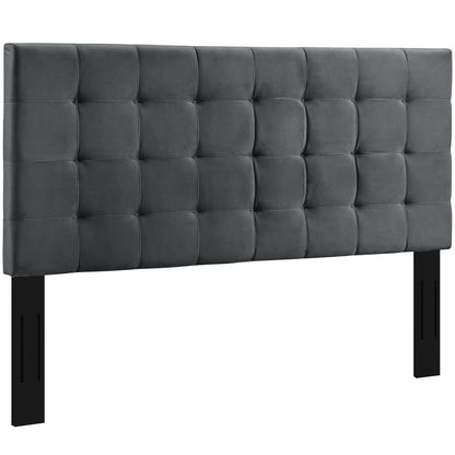 Paisley Tufted Upholstered Performance Velvet Full / Queen Headboard by Modway