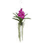 41" Vanda Orchid Hanging Basket Artificial Plant