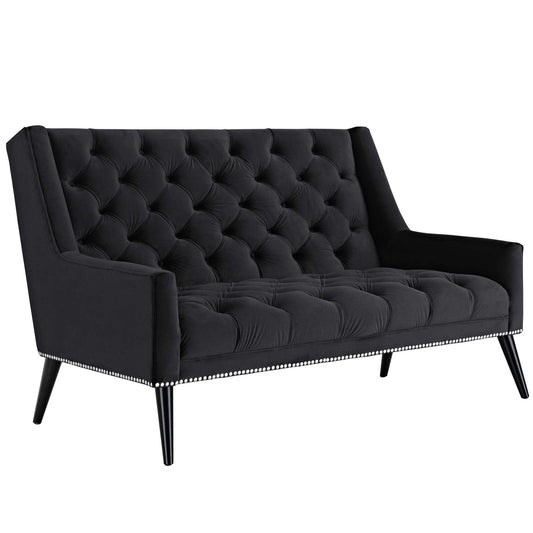 Peruse Performance Velvet Loveseat by Modway