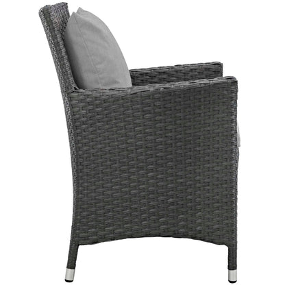 Sojourn 11 Piece Outdoor Patio Sunbrella¨ Dining Set by Modway