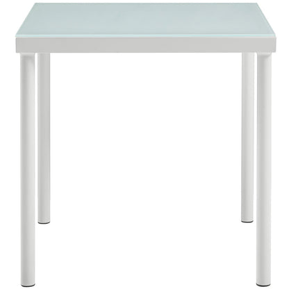 Harmony Outdoor Patio Aluminum Side Table by Modway