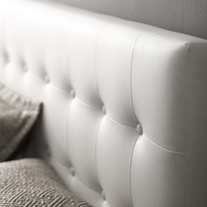 Emily Upholstered Vinyl Queen Headboard by Modway