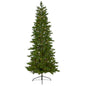 7.5' Big Sky Spruce Artificial Christmas Tree w/300 Clear Warm LED Lights